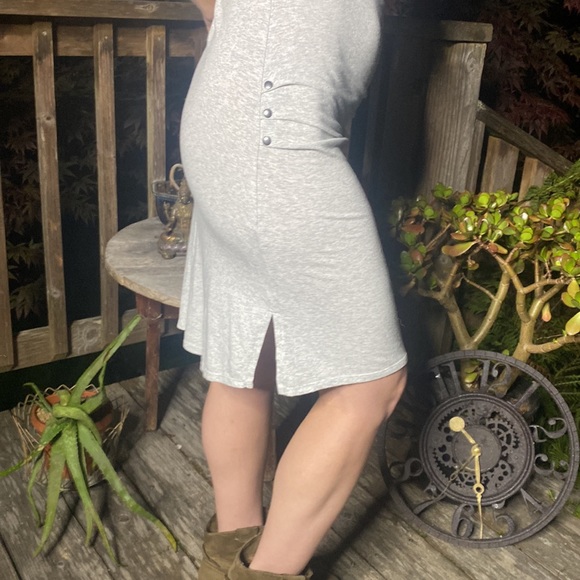 Nomads Hemp Wear sleeveless midi light grey bamboo, organic cotton, spandex Smal - Picture 6 of 6